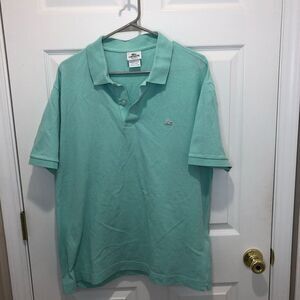 Lacoste regular fit polo short sleeve shirt size 8